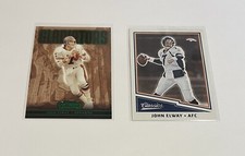 John Elway 2022 Contenders Gladiators Emerald #GLD-JEL & 2017 Classics #157