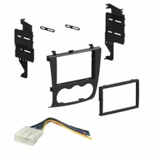 Car Radio Stereo Dash Installation Kit with Harness for 2007-2011 Nissan Altima