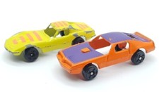 TOOTSIE TOY CHEVY CORVETTE STINGRAY FIREBIRD TRANS AM 2" KO BL CHINA DIECAST CAR