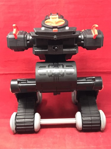 Imaginext DC Super Friend RC Red Transforming Batbot Batman Robot Tank no remote - Picture 2 of 10