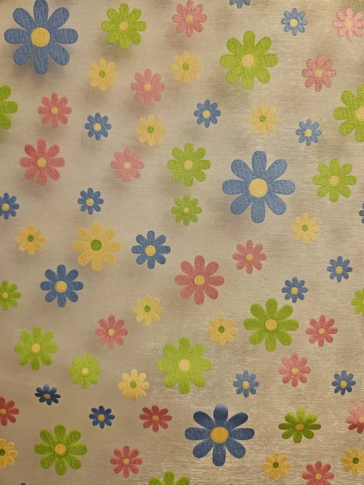 Yards of Sheer and Shiny Polyester Fabrics Assorted Sizes Styles Lot - Image 4 of 4