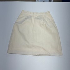 VTG Bedford Fair Vintage Pleated Front Skirt Womens Sz 8 Knee Length Made In USA