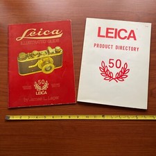 Leica Illustrated Guide 1925-1975 50th Book James Lager Product Directory 50