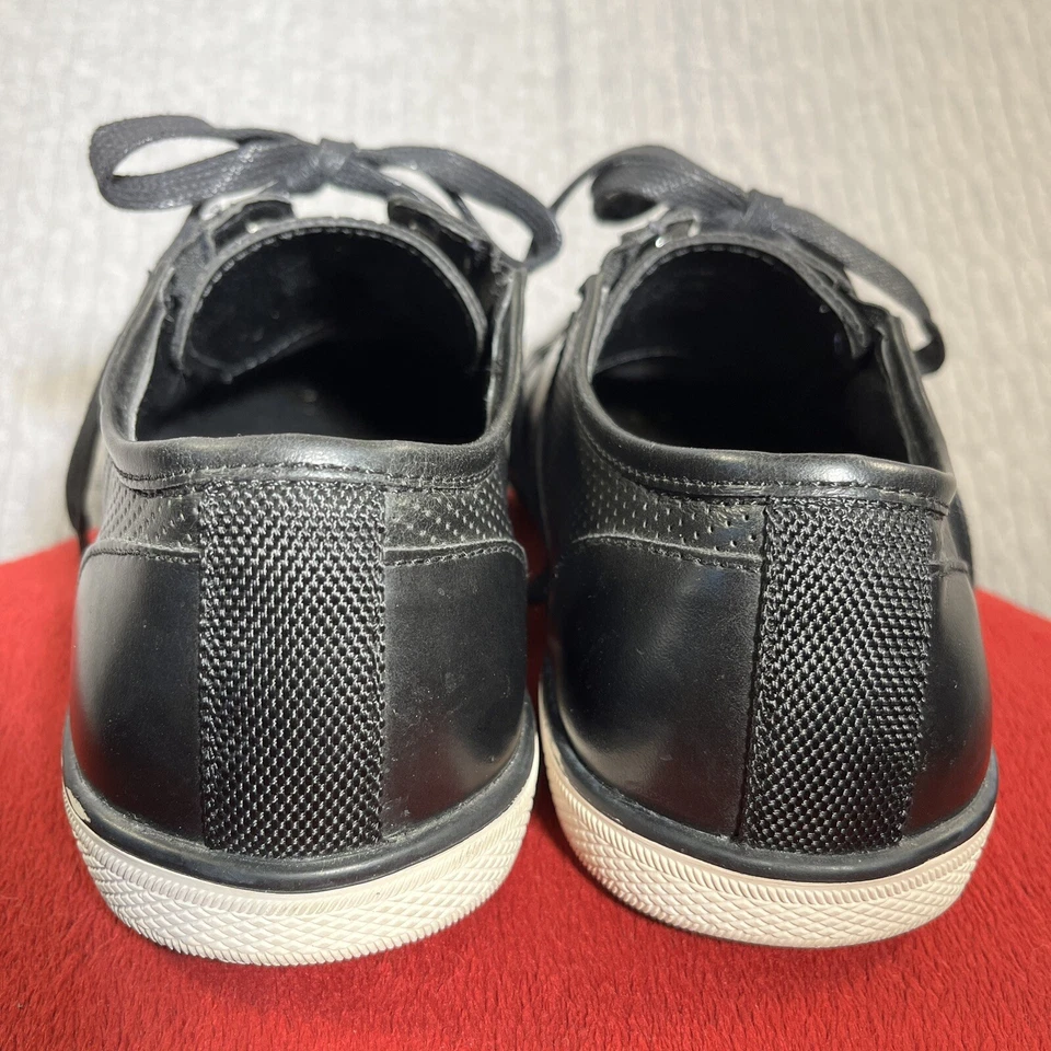 Kenneth Cole Reaction Crown-ED King Negro Con Blanco Alma Zapatos de Vestir Informales (8 Foto 3 de 4