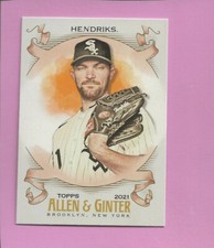 2021 Topps Allen & Ginter #187 Liam Hendricks Chicago White Sox