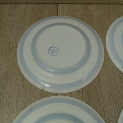 4 Vintage Chef Ware Staffordshire Lunch Small Dinner Plates 9 Inch 23cm - Picture 11 of 14