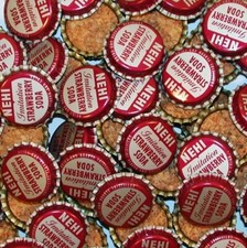 Soda pop bottle caps Lot of 12 NEHI STRAWBERR...