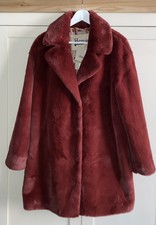 Herno Super Soft Teddy Faux Fur Coat New U.k. 12 Selfridges