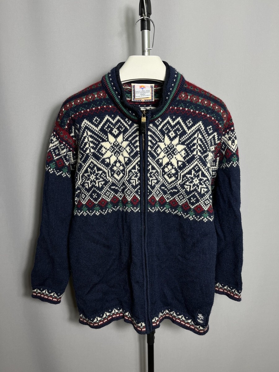 dale of norway salt lake 2002 winter olympic sweater wool ski full