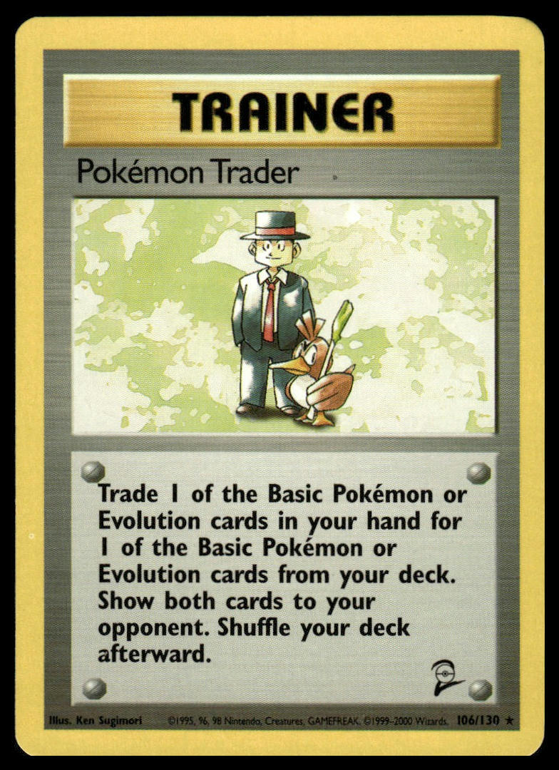 Pokemon Base Set 2 106/130 Pokemon Trader