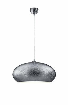 Hängeleuchte Pendelleuchte Loft  Ø 50cm 1xE27 silber aus Metall