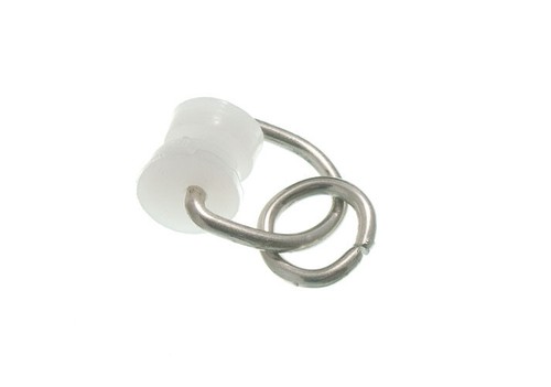 Gancio Per Tenda Da Sole In Ferro - Occhiello Per Tenda A Caduta Colore Grigio 87106757