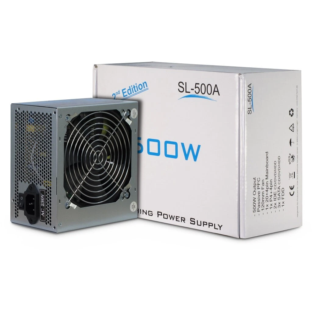 Silentmaxx Fanless II Netzteil - 500 Watt Online Kaufen