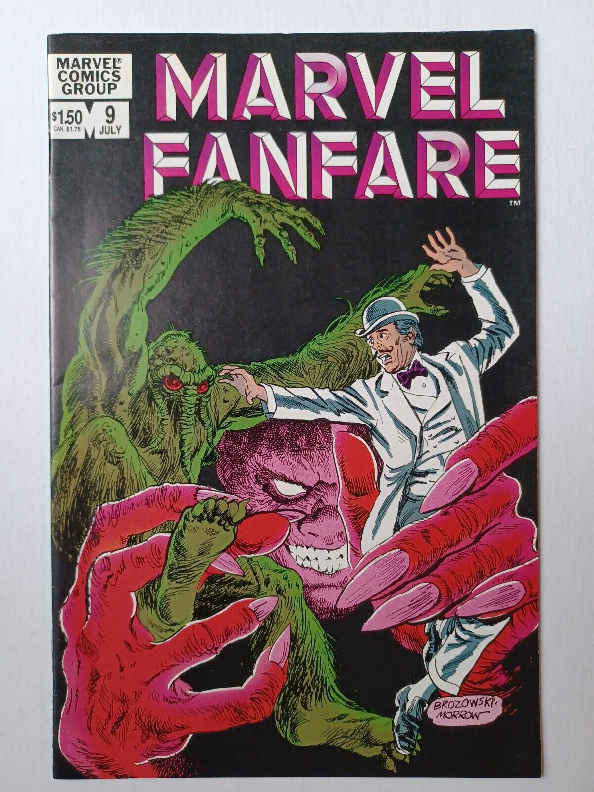 Marvel Fanfare #9 - 1st Garfield Cameo Appearance! - We Combine Shipping!