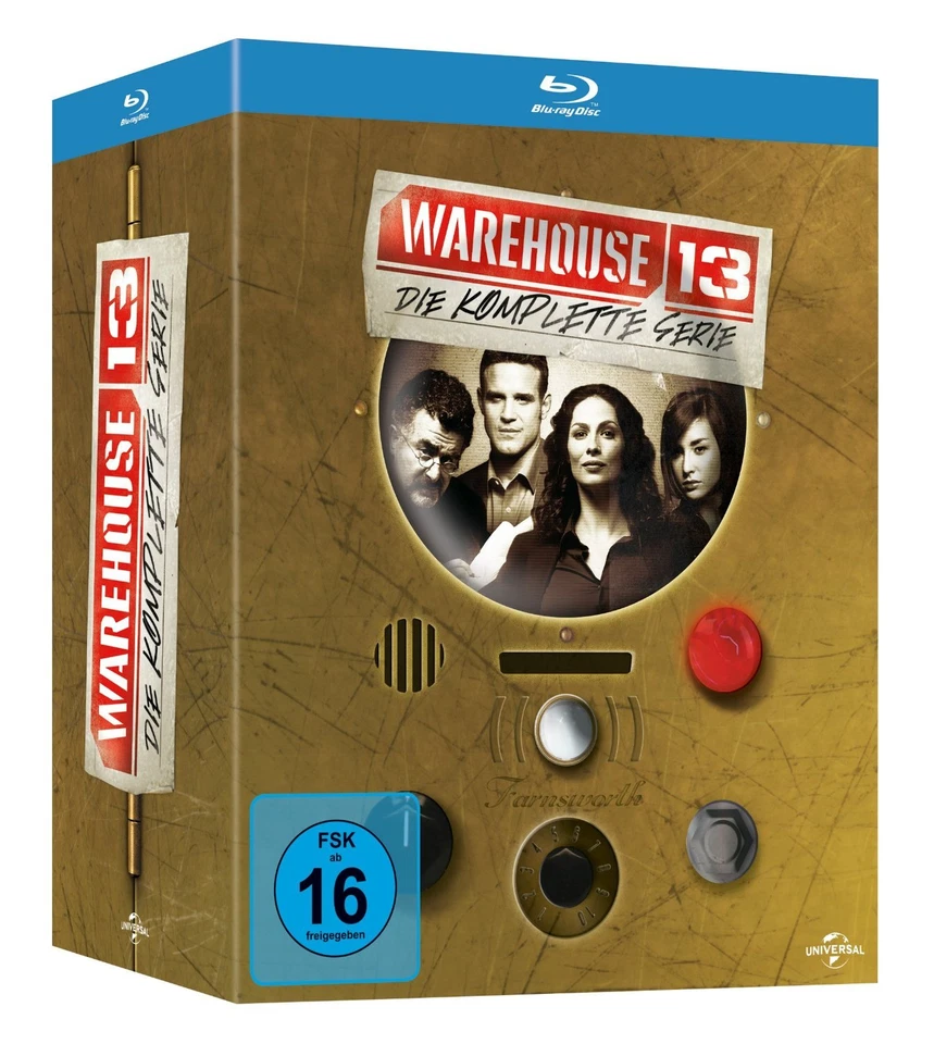 Warehouse 13 - Die komplette Serie - Staffel/Season 1+2+3+4+5 # 15-BLU-RAY-NEU - Bild 1 von 1