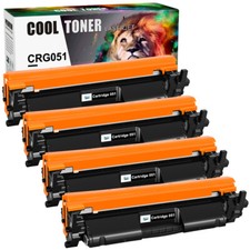 051 Black High Yield Toner For Canon Cartridge ImageCLASS MF264dw LBP162dw Lot
