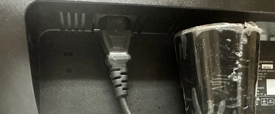 AOC 931SWL LCD Monitor - Image 4 of 4