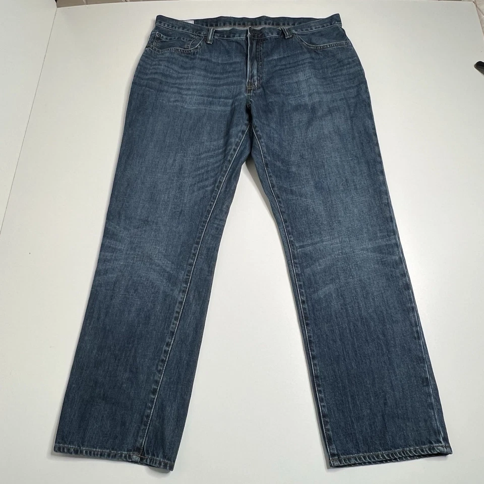 Gap Mens Straight Leg Vintage Wash Denim Blue Jeans - Size 40x32 - Image 4 of 4
