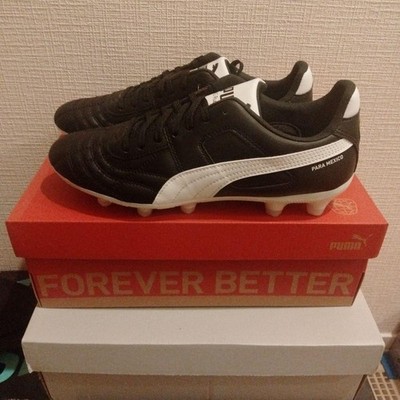 PUMA PARA MEXICO SE PRO HG AG Soccer Cleats Shoes Black White US 8 Football