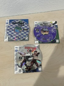 Sega Saturn 3 Free Games Pack Not For Resale CIB Tested