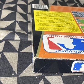 NES NINTENDO MLB MAJOR LEAGUE BASEBALL GAME COMPLETE IN BOX CIB