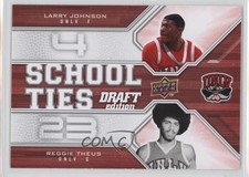 2009 Upper Deck Draft Edition School Ties Reggie Theus Larry Johnson #ST-JT 2u3