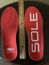 SOLE Active Medium Insoles Sz M 4 W 6