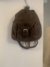 Vintage Leather Backpack