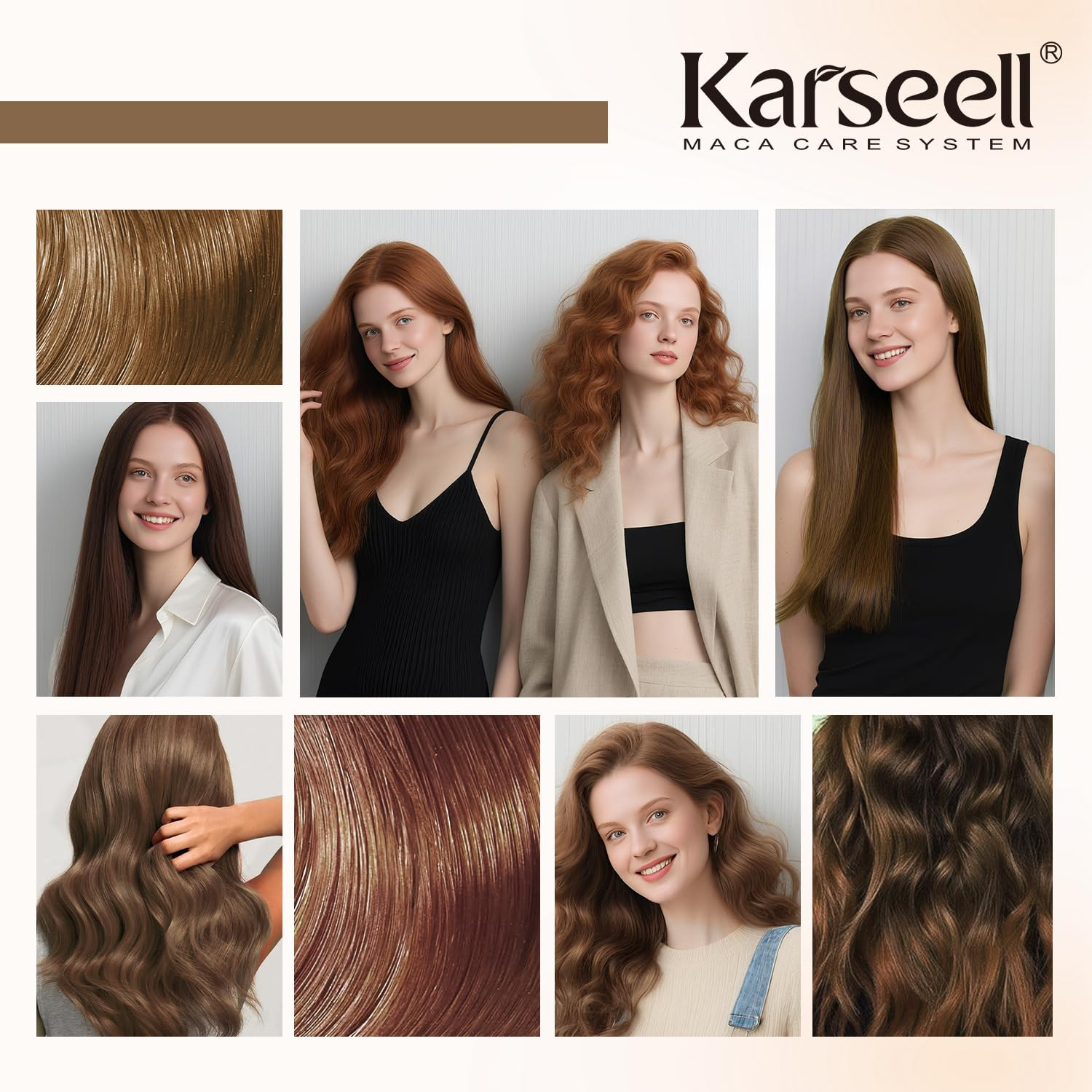 Hair Color Depositing Mask Brown Conditioner for Colored and Bleached Hair 16.9