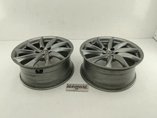  Alfa Romeo Giulia Pair Of Turbine Design Wheel Rims 18x8" Alloy 10 Spoke 17-24
