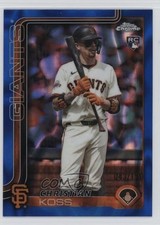 2025 Topps Chrome Update Blue Lava Refractor 43/150 Christian Koss #USC26 1ki4
