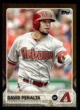 2015 Topps #260 David Peralta Gold #/2015