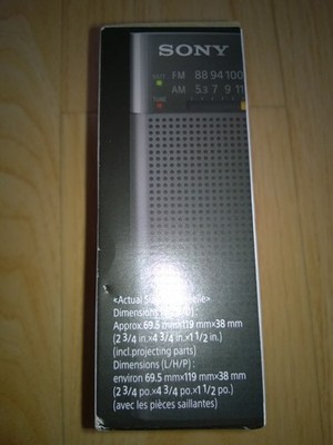 Sony ICF-P27 AM/FM Portable Hand Radio for sale online | eBay