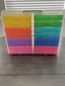 Photo and Craft Keeper by Simply Tidy Rainbow Colors New without Box