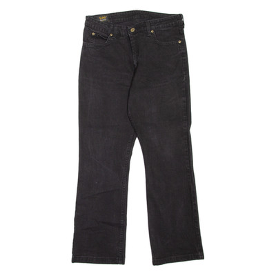 LEE Cameron Damenjeans Schwarz Regular Bootcut W30 L30