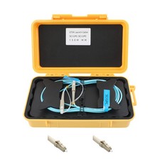 Fiber Optic Test Tool OTDR Launch Cable Boxs Multimode OM2 LC/UPC-LC/UPC