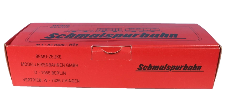 Bemo-Zeuke HOm - HOe 1:87 Scale / Narrow Gauge Low Sided Gondola Car 2223833 - Image 4 of 4