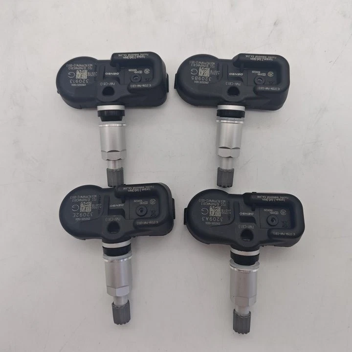 Sensor de presión de neumáticos Denso TPMS de 4 piezas para Infiniti FX35 FX45 FX50 G35 40700-JK01B Foto 2 de 4