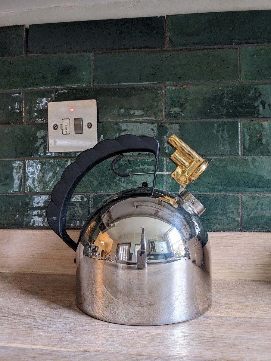 Stainless Steel Alessi Tea Kettle 9091 Alessi 9091 Induction