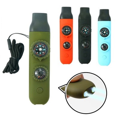Camping Wandern Navigationsgerät LED Navigationslicht Thermometer Halsband