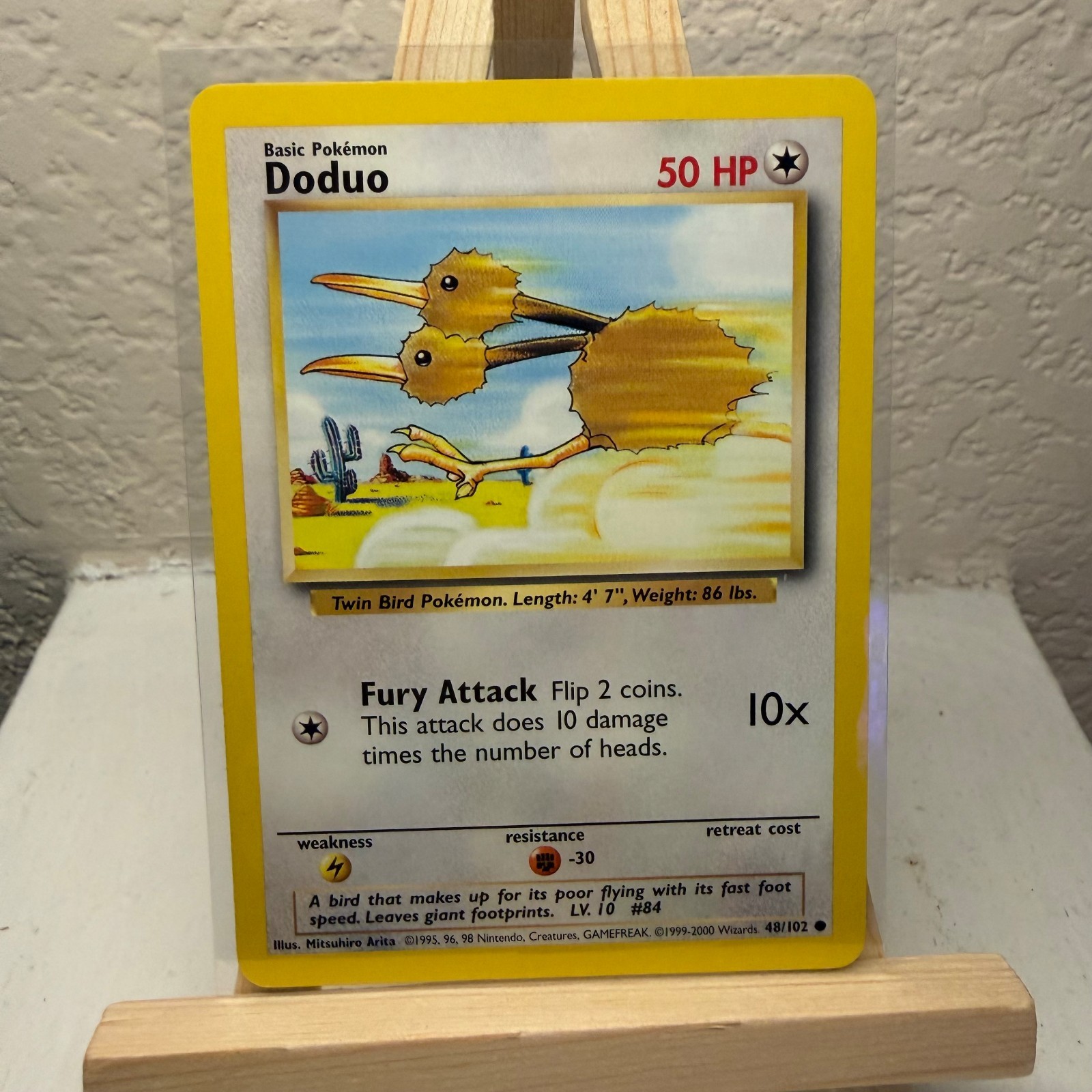 Doduo 48/102 Base Set WOTC Pokemon TCG