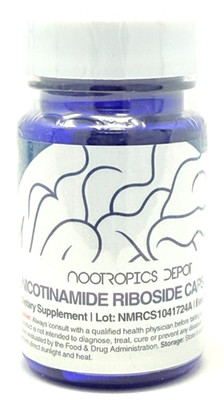 Nootropics Depot Nicotinamide Riboside 300mg Capsules, EXP: 4/2026