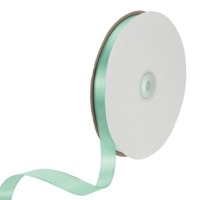 Satin Ribbon 5/8 Inch x 100 Yards Pale Sky Blue Single Face Satin Ribbon