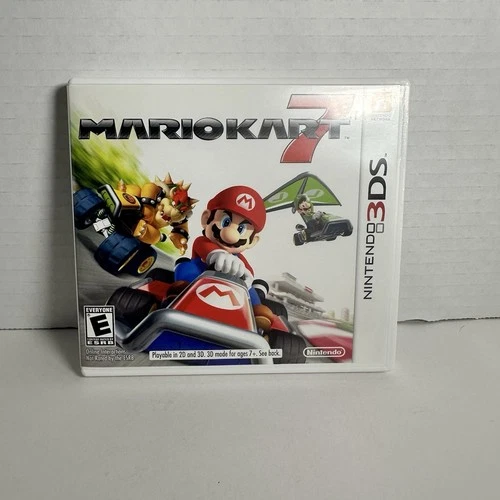 Mario Kart 7 - Nintendo 3DS Game with Original Case and Insert.