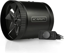AC Infinity RAXIAL S8, Inline Booster Duct Fan 8” with Speed Controller