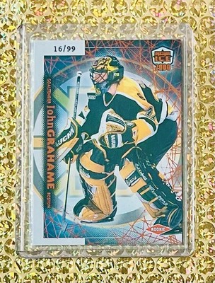 1999 Pacific Dynagon Ice #24 John Grahame /99 RC Boston Bruins