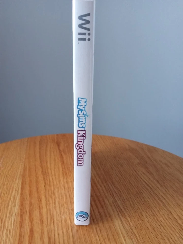 MySims Kingdom (Nintendo Wii, 2008) Complete With Manual CIB - Sims - EA - Image 4 of 4