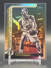 2025-26 Topps Dirk Nowitzki Blackout #252 Dallas Mavericks Legends Flagship