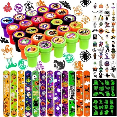 Halloween Party Favors for Kids Toys 264Pcs Halloween Prizes Bulk for Kids, Good