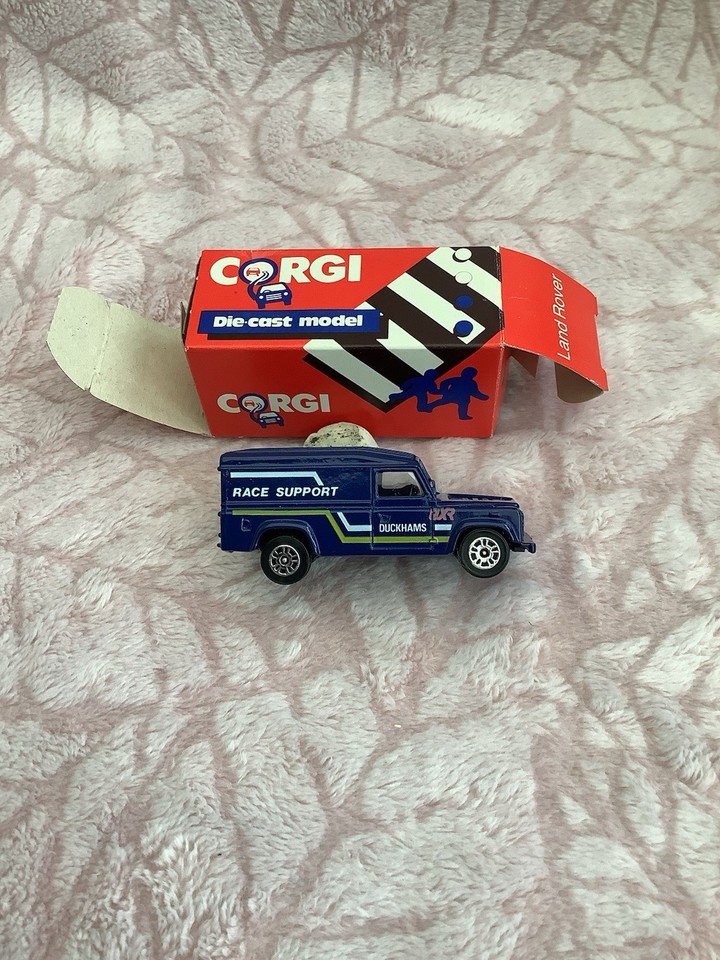 Corgi 1985 Die-cast Model Car Land Rover With Box In Very Good ...